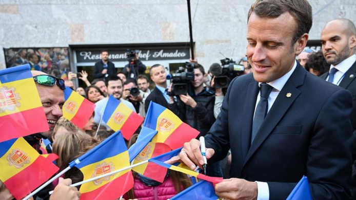 ARXIU | Emmanuel Macron a Andorra
