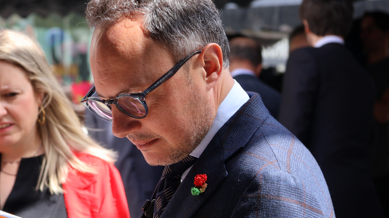 El cap de Govern, Xavier Espot, en Sant Jordi | ANA