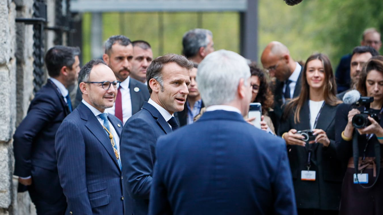 SFGA/CEsteve | Emmanuel Macron a Andorra
