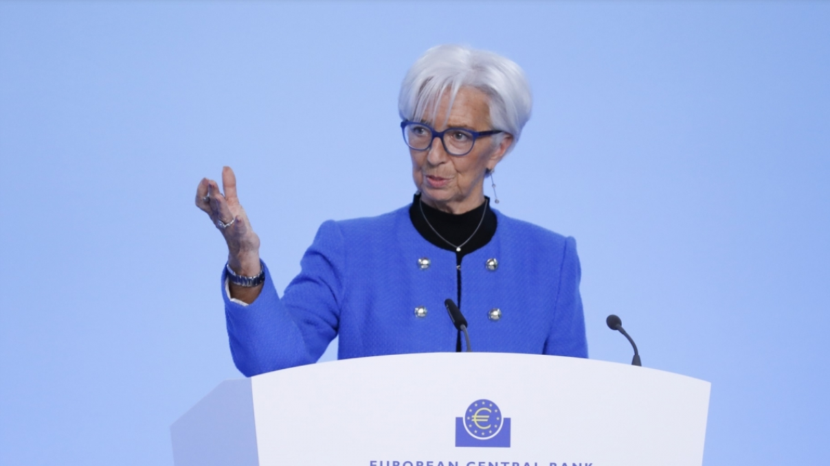 La presidenta del BCE, Christine Lagarde