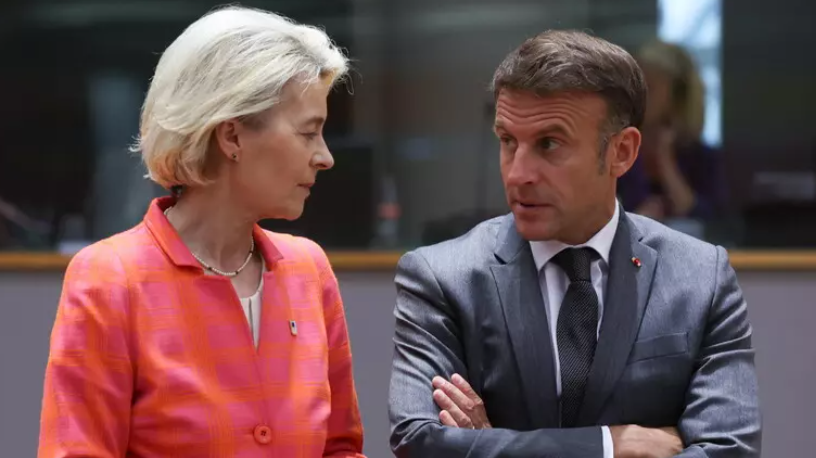 ARXIU | Von der Leyen i Macron