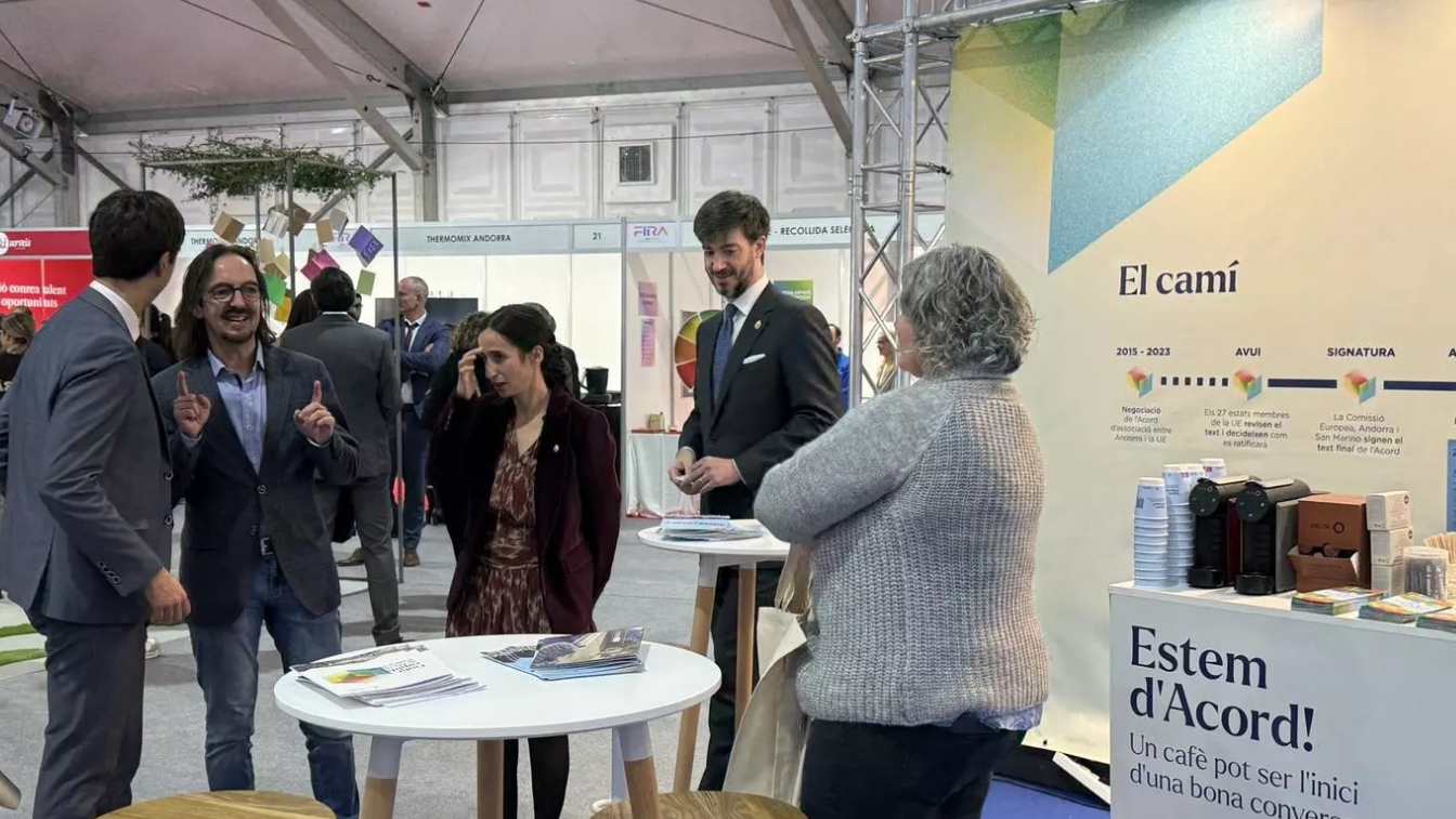 ARXIU | Acte de l'acord a la Fira d'Andorra la Vella