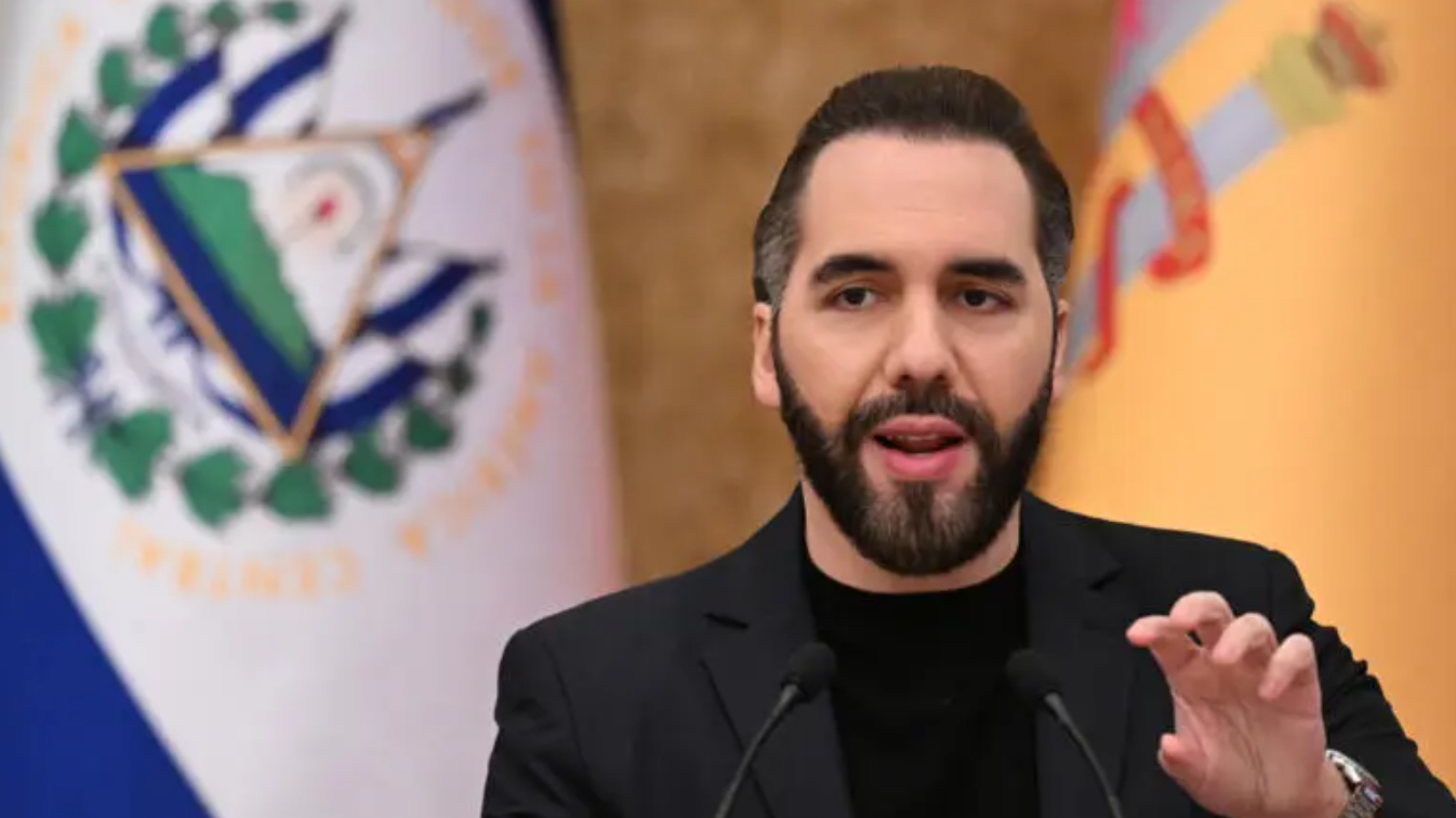El president d’El Salvador, Nayib Bukele
