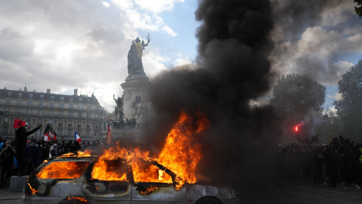 Protestes a França