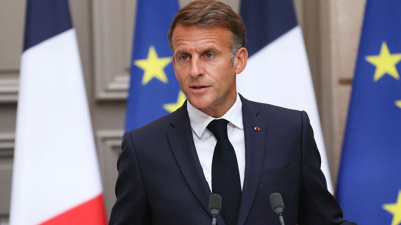 Emmanuel Macron sobre les violentes protestes a França