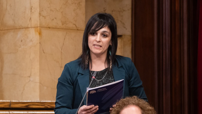 La presidenta d'Aliança Catalana,Sílvia Orriols