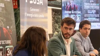 ANA | Foto: I. M.  L'alcalde de la Seu d'Urgell, Joan Barrera; el cònsol major, Cerni Cairat