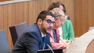 Sergi Pérez | Consell General/ Pere Baró (PS)