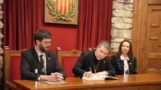 Visita institucional del copríncep Serrano a Sant Julià | ANA