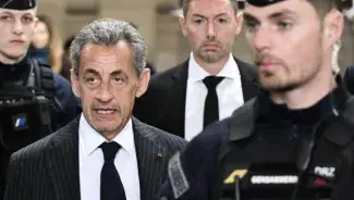 L'expresident de França Nicolas Sarkozy