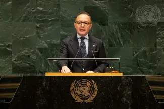Espot a l’ONU