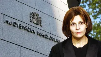Azahara Cascales a l’Audiència Nacional 