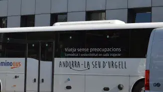La connexió en autobús entre Andorra i la Seu d’Urgell