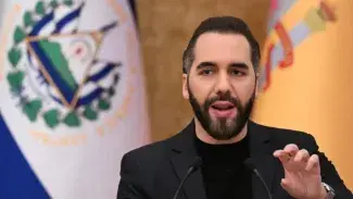 El president d’El Salvador, Nayib Bukele