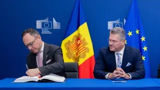 UE | Andorra signa l'acord amb la UE