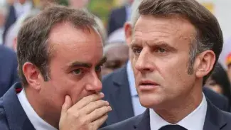 Lecornu i Macron